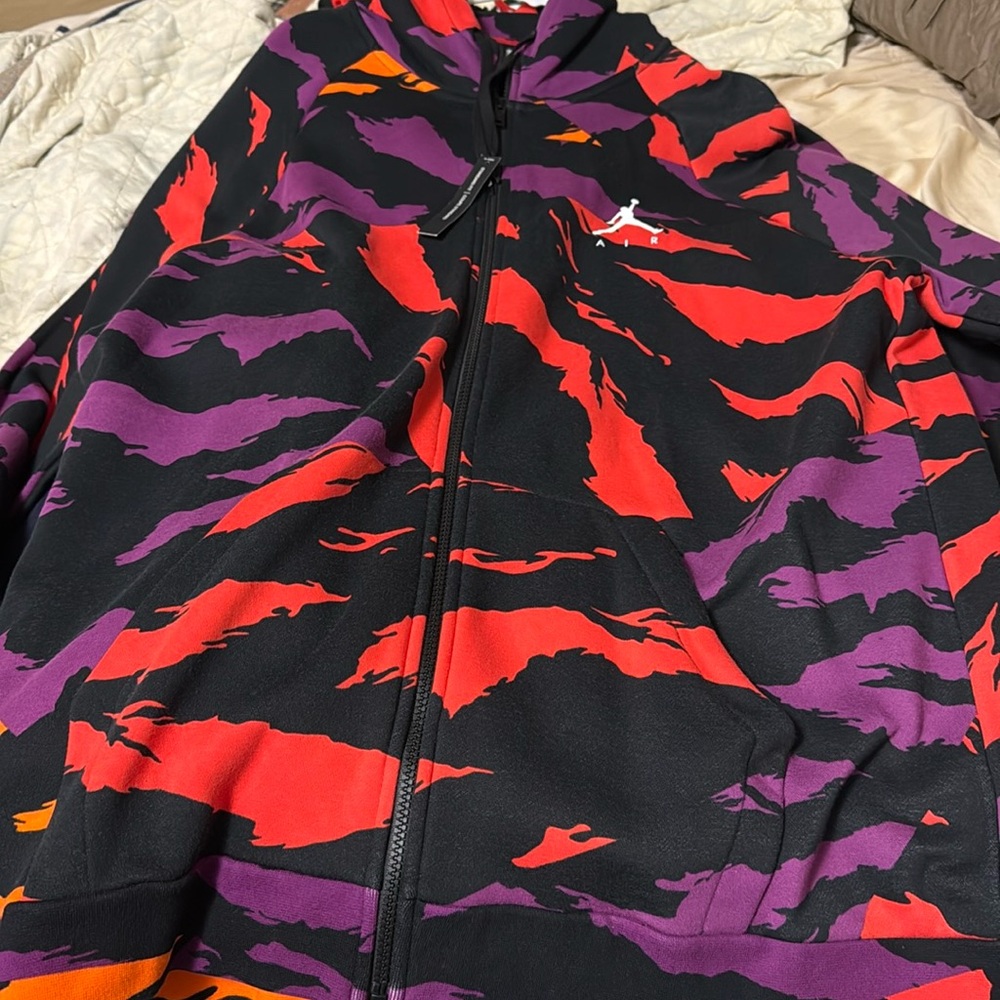 Jordan camo hoodie